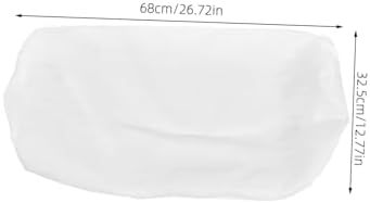 Parliky Round Pillow Cover Zippered Bolster Case 1