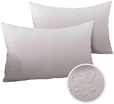 Waterproof Pillow Protector 2 Pack Ombre Brown