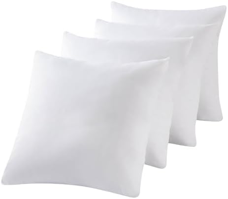 Muzrunq 4Pcs 18x18 Inch Pillow Case Protectors with Zipper 1
