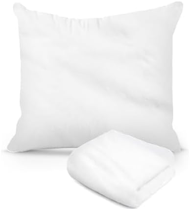 Continental Bedding 20x20 Inch Zippered Fleece Pillow Protector