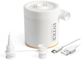MaruHub INTEX QuickFill Air Pump for Mattresses Kayaks and Toys