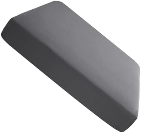 Elastic Fitted Mattress Cover Slip Protector Grey Cotton Bed Sheet