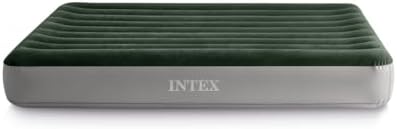 Intex 10in Queen Durabeam Prestige Air Mattress with USB Pump