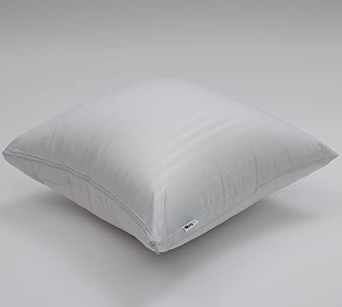 Kingnex Featherproof Euro Pillow Protectors 2 Pack Waterproof