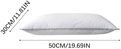 Velvet Hotel Style Bed Pillows Set of 2 - Cool and Comfortable