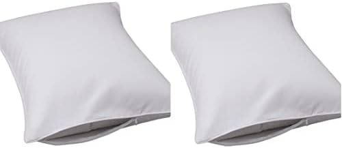 Zippered Fabric Pillow Protectors - 20x30 Non-Woven Breathable Covers
