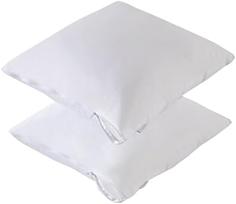 Kingnex Waterproof Down Featherproof Pillow Protectors 26x26 Pack of 2 1
