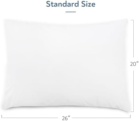 Magik Kover 4 Pack Waterproof Pillow Protectors 20x26 Inches