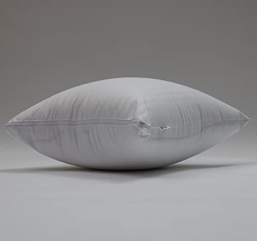 Kingnex Featherproof Euro Pillow Protectors 2 Pack Waterproof