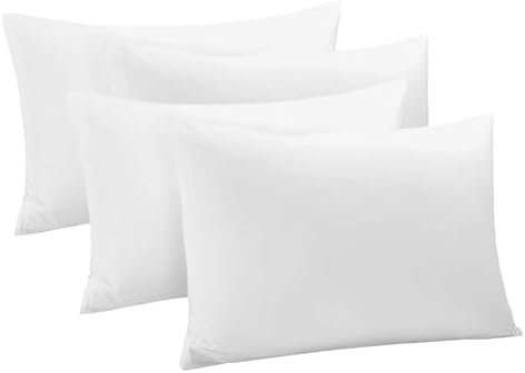 ZPECC White Pillow Cases Set of 4 20x26 Envelope Closure 1