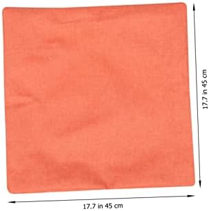 MAGICLULU 4pcs Linen Pillow Covers for Home and Outdoor Use