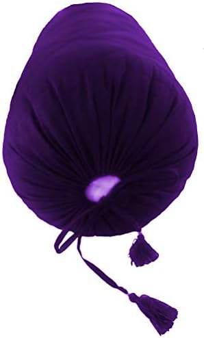 Saffron Purple Quilted Bolster Pillowcase - 6x24 Inch Removable Cover