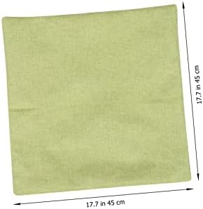 CONGARTENO Linen Throw Pillow Cover for Home Office and Outdoor Use