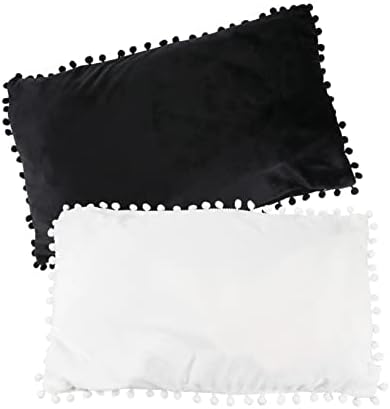 ULDIGI 2pcs Rectangular Velvet Pillow Covers 1