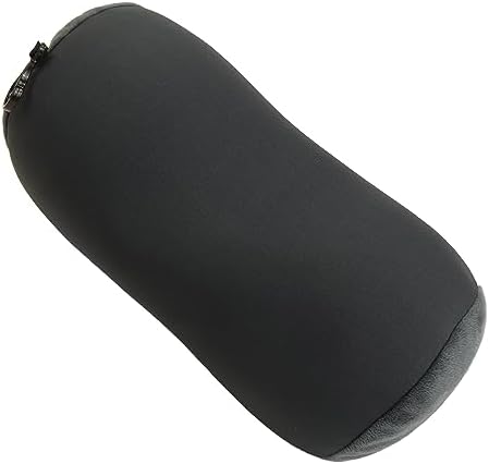 Wolf Essentials Microbead Bolster Tube Pillow - Charcoal