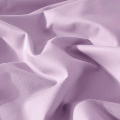CirclesHome Pillow Protectors - Lavender 100 Cotton Zippered Single Pack