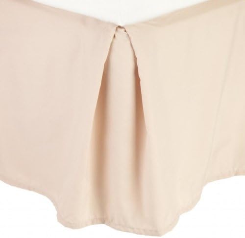 Clara Clark Premier 1800 Bed Skirt Queen Beige