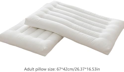 Soft Supportive Low Pillow for Sleeping Comfort
