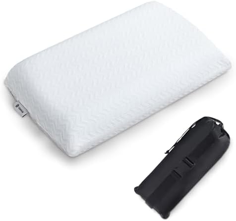 Vekkia Travel Pillow with Washable Cover 1