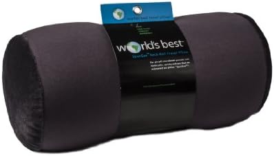 Wolf Essentials Microbead Bolster Tube Pillow - Charcoal