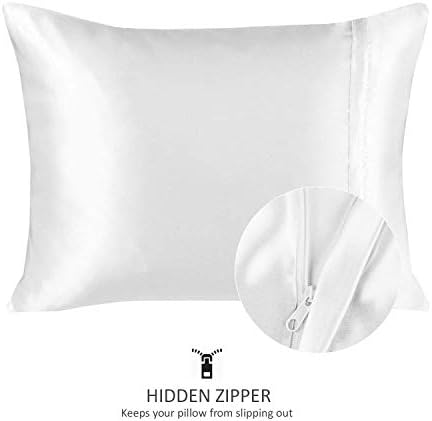 Blissford Satin Pillowcase Set of 2 with Zipper 1