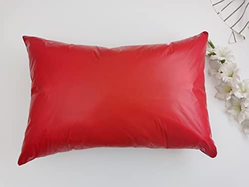 BECKCOVER 2pcs PU Waterproof Pillowcases with Zipper Protectors