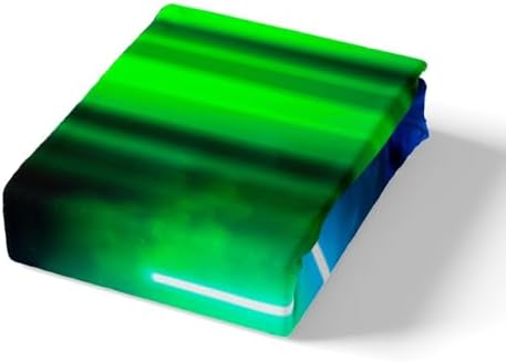 Castle Fairy Light Blue Green Lightsaber Sheet Set with 2 Pillowcases