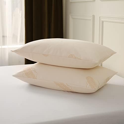 2-Pack Organic Cotton Pillow Protectors - Standard