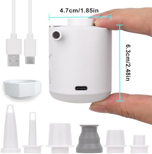 XINBAOHONG 3-in-1 Air Pump with Camping Light