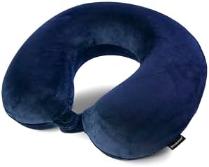 Brookstone Travel Neck Pillow - Lightweight Memory Foam