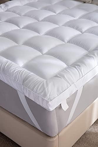 Niagara Microfiber Twin Mattress Topper - Cooling Pillow Top for Back Pain