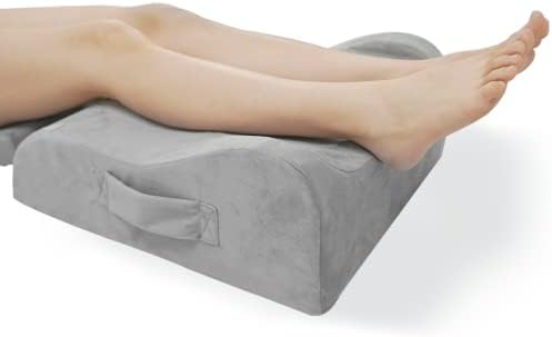 LightEase Memory Foam Leg Elevation Pillow for Surgery Recovery