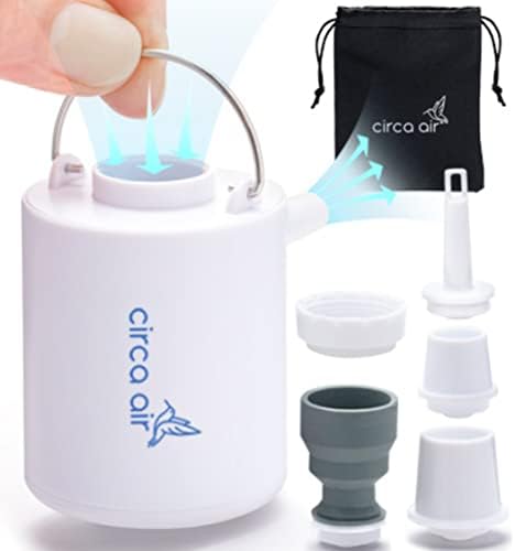 Circa Air Mini Portable Electric Air Pump for Inflatables and Mattresses