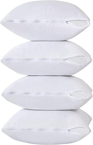 Comfort Beddings 4 Pack Pillow Protectors 20x26 Waterproof