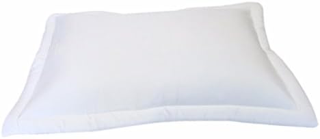 ClicksEZ White Queen Cover Case with Poly Fiber Filling