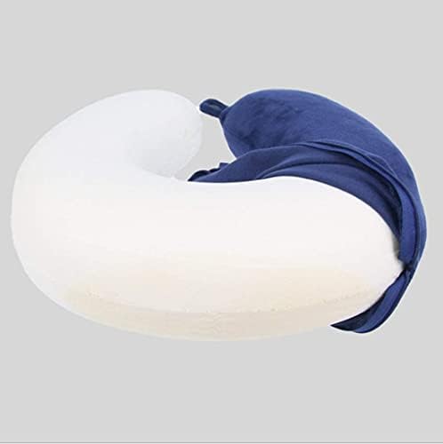 GDEOUP Travel Pillow - Memory Foam Neck Support for Airplane Car