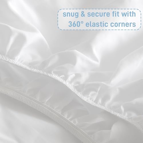 DMS PROTECTOR Hospital Bed Sheets Set 6 Piece White 1