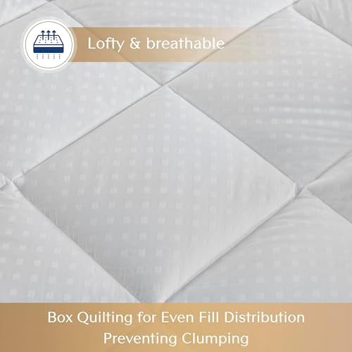 Croscill King Mattress Pad Cotton Bed Protector Waterproof 1