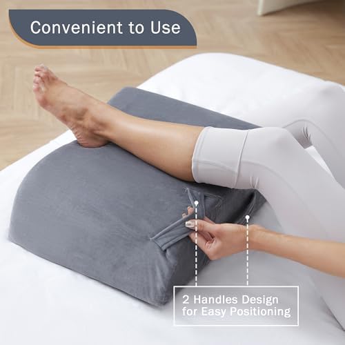 MORTGO 8 Memory Foam Leg Elevation Pillow for Swelling Relief