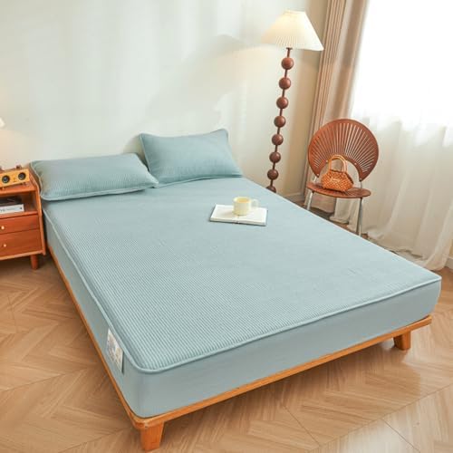 ZIQINPSQ Fitted Sheet Twin XL 15 Deep Pocket Mattress Cover