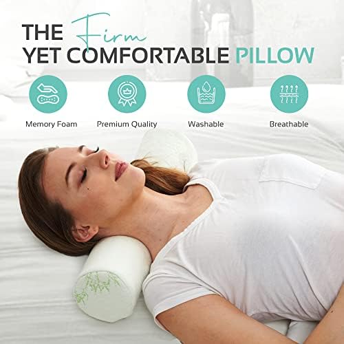 AllSett Health 2 Pack Cervical Neck Roll Pillow
