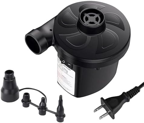 Billion Xin 130W 110V Electric Air Pump with 3 Nozzles