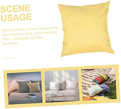 Amosfun Waterproof Outdoor Pillowcase for Garden Porch