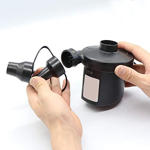 OIIKI 3 Set Air Pump Nozzles with 3 Sizes Black