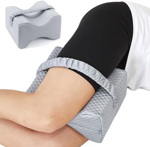 Cooling Knee Pillow for Sciatica Relief and Spine Support