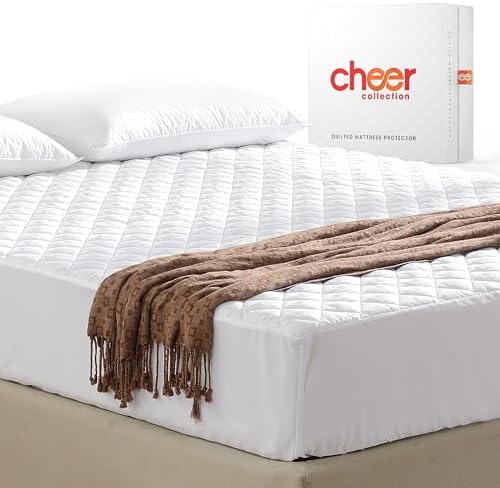 Cheer Collection Mattress Pad - Deep Pockets Quilted Cover