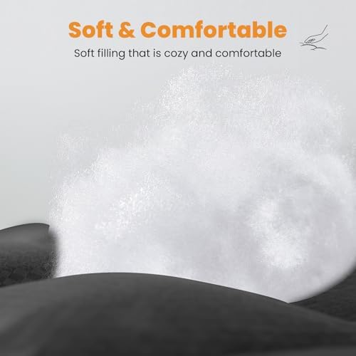 MATBEBY King Size Mattress Pad - Cooling Breathable Dark Grey 78x80 Inches
