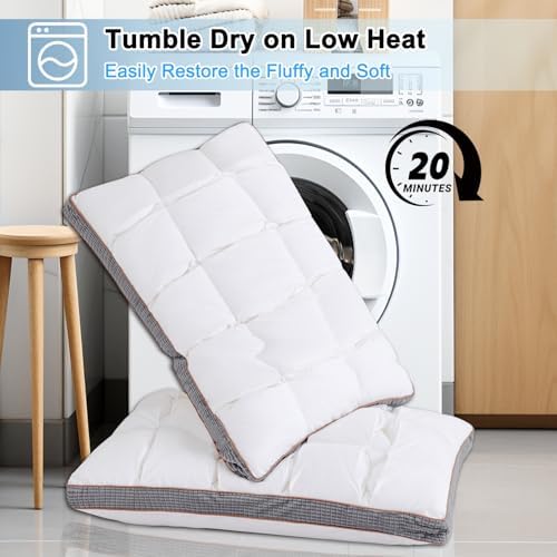 YOUR MOON Soft Pillow Queen - 100 Cotton Shell