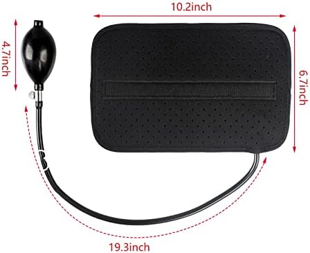 IPENNY Inflatable Lumbar Support Pillow for Back Pain Relief