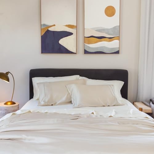 Olive Crate Eucalyptus King Size Sheet Set - Cooling Hypoallergenic